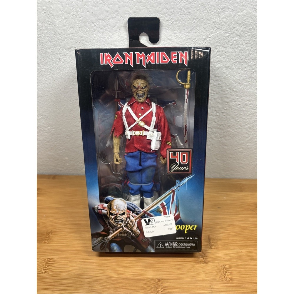 NECA Iron Maiden Eddie the Trooper 8"‎ inch Action Figure (14903)